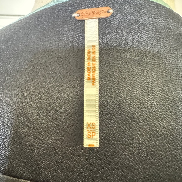 Free People Satin Embroidered Flower Kimono - Picture 5 of 5